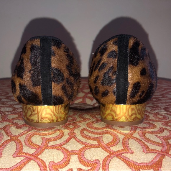 J. Crew Janey Leopard Calf Hair Flats - Picture 3 of 16